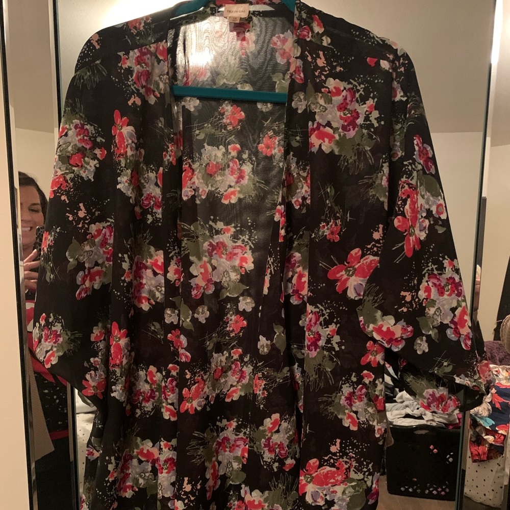 Floral kimono